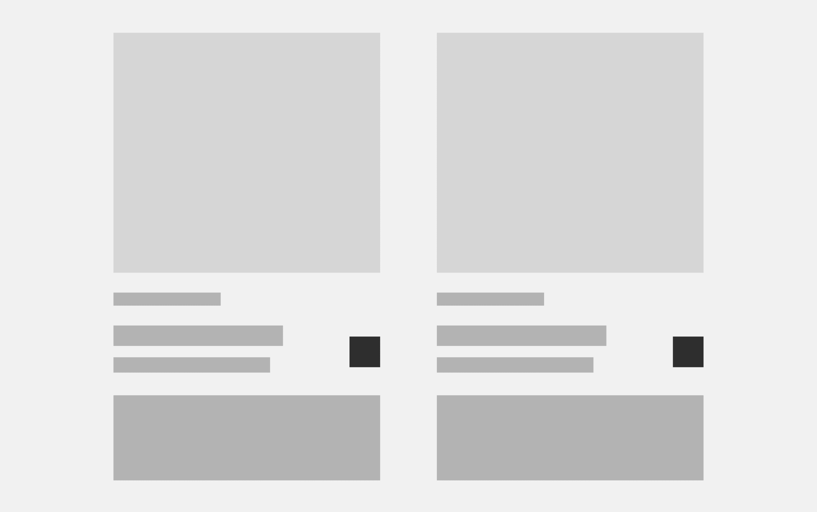 Case study cards layout